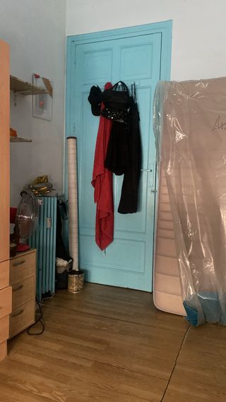 Colchón 105 y base tapizada nuevos