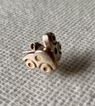 Pendientes pequeños de plata. 5€/ud.