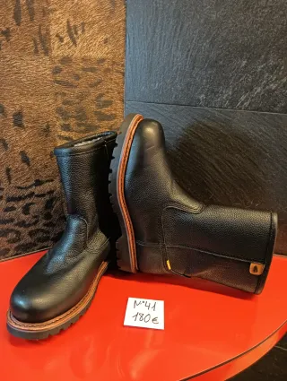 Botas Camel Active Piel Negra Talla 41