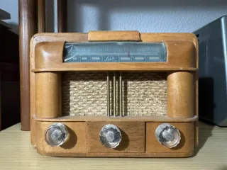 Radio Lak Baby Antigua Madera