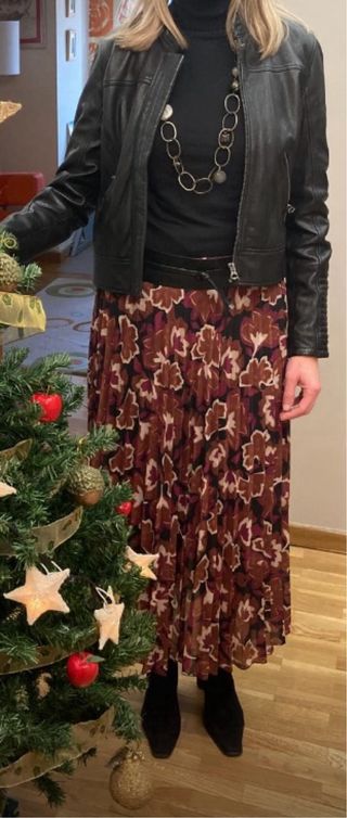 Falda Polín et Moi Plisada Estampada