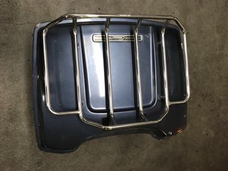 Baúl Moto Harley Davidson Azul