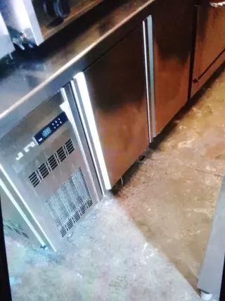 Máquina industrial acero inoxidable