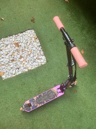 Patinete Oxelo Morado Niños 6-9 Años