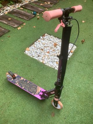 Patinete Oxelo Morado Niños 6-9 Años