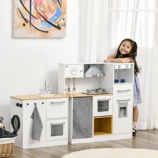 Cucina Giocattolo 2 Pezzi per Bambini 3-6 Anni con