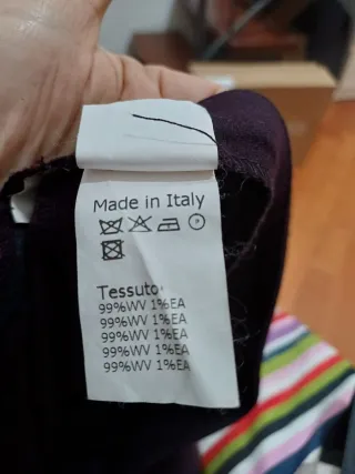 Pantaloni classici in pura lana