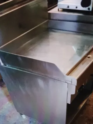 Plancha industrial acero inoxidable