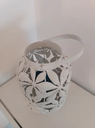 Farol Decorativo Zara Home Blanco