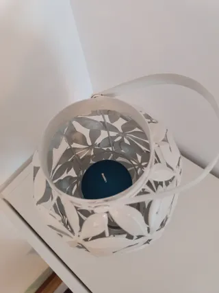 Farol Decorativo Zara Home Blanco