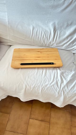 Mesa Cama Bambú Plegable