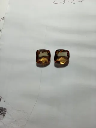 Par Alexandritas 16,70 Quilates