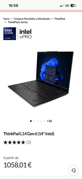 Lenovo ThinkPad L14 Gen 6 Portátil