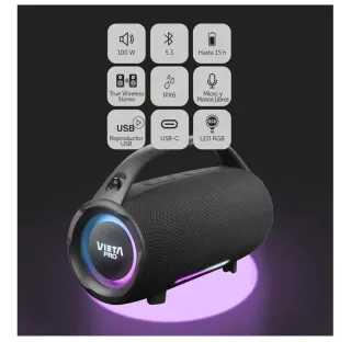 Altavoz VIETA PRO Negro Multicolor