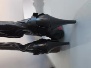 Botas de piel Geox negras