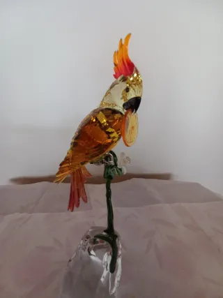 Cacatúa Idylia Cristal Swarovski
