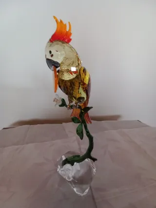 Cacatúa Idylia Cristal Swarovski