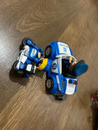 Juguetes Policía Coche y Moto