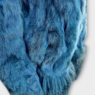 Chaquetón de piel verde