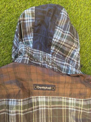 Chaqueta Cortavientos Desigual Patchwork