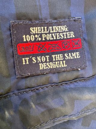 Chaqueta Cortavientos Desigual Patchwork