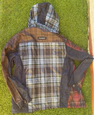 Chaqueta Cortavientos Desigual Patchwork