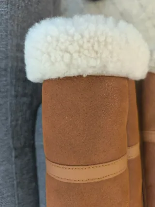 Montone Schott Marrone chiaro Nuovo.