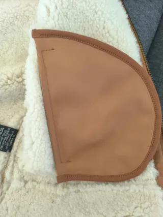 Montone Schott Marrone chiaro Nuovo.