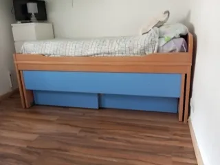Cama nido juvenil con cajones