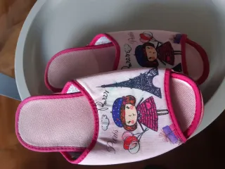 Zapatillas de casa Paris Torre Eiffel