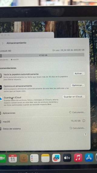 MacBook Air 2020 Gris 512GB 8GB RAM i5