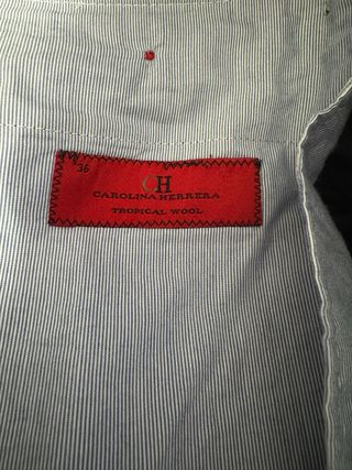 Traje Negro Carolina Herrera