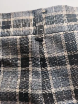 Falda cuadros corta Talla 36