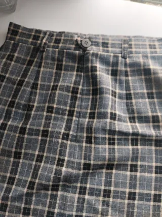 Falda cuadros corta Talla 36