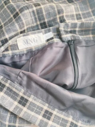 Falda cuadros corta Talla 36