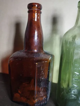 Lote 7 Botellas Antiguas Colección