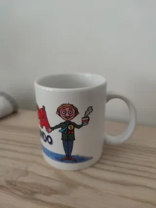 Taza de porcelana Aquí Bebe el Mejor