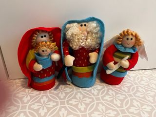 Presepe di Natale con figure