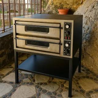 Horno profesional doble con estructura