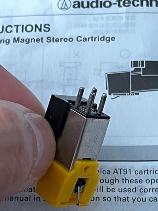 Cápsula Audio-Technica AT91 Aguja Tocadiscos