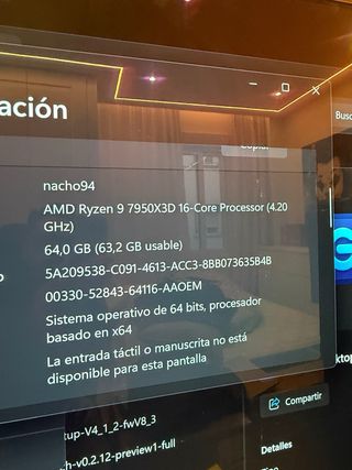 PC Gaming MSI RTX 4080 Blanca