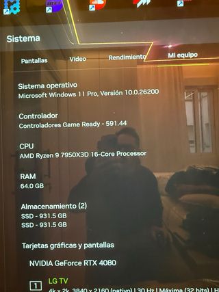 PC Gaming MSI RTX 4080 Blanca