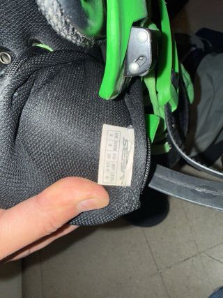 Patines Seba Adulto Verdes y Negros