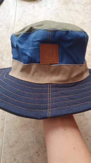 Sombrero Carhartt azul y verde