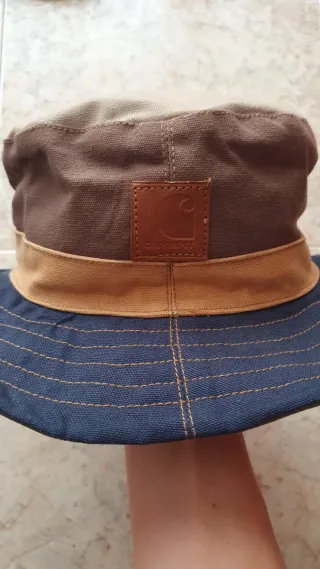 Sombrero Carhartt azul y verde
