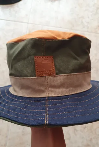 Sombrero Carhartt azul y verde