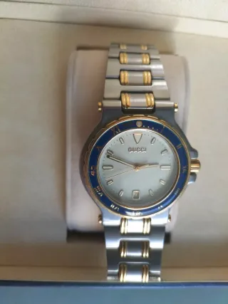 Reloj Gucci Chapado Oro y acero