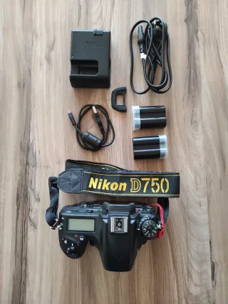 Cámara Nikon D750