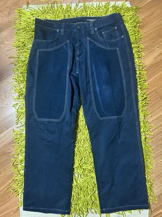 Pantaloni Jeckerson Velluto Coste Blu