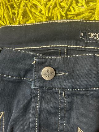 Pantaloni Jeckerson Velluto Coste Blu